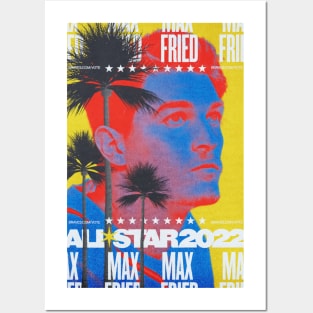 Max Fried 2022 Braves All-Star Campaign Posters and Art